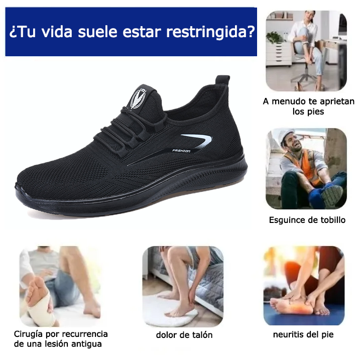 Founne® 【⏰Oferta por tiempo limitado: ¡50% de descuento!🔥】Un par de zapatos resuelve todos tus problemas | Duraderos | Diseño con soporte para el arco | Alivian eficazmente la fatiga | Reducen el dolor | Caminar con seguridad y comodidad todo el día👟