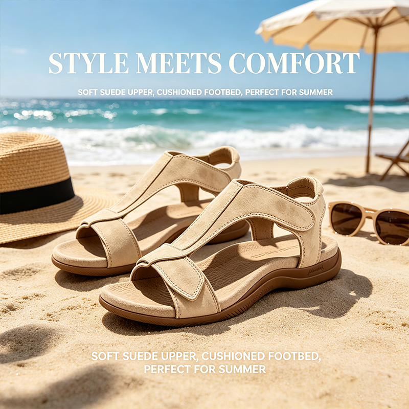 Zapatos ortopédicos FOUNNE® 【🔥50% de descuento hoy🎁】 Las sandalias de verano más populares de Europa👡 | Caminar cómodo y sin dolor | Diseño con soporte para el arco del pie | La elección perfecta para viajar en verano✅（副本）