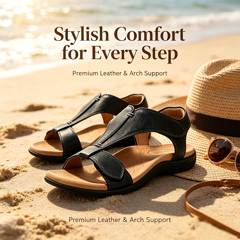 Zapatos ortopédicos FOUNNE® 【🔥50% de descuento hoy🎁】 Las sandalias de verano más populares de Europa👡 | Caminar cómodo y sin dolor | Diseño con soporte para el arco del pie | La elección perfecta para viajar en verano✅（副本）