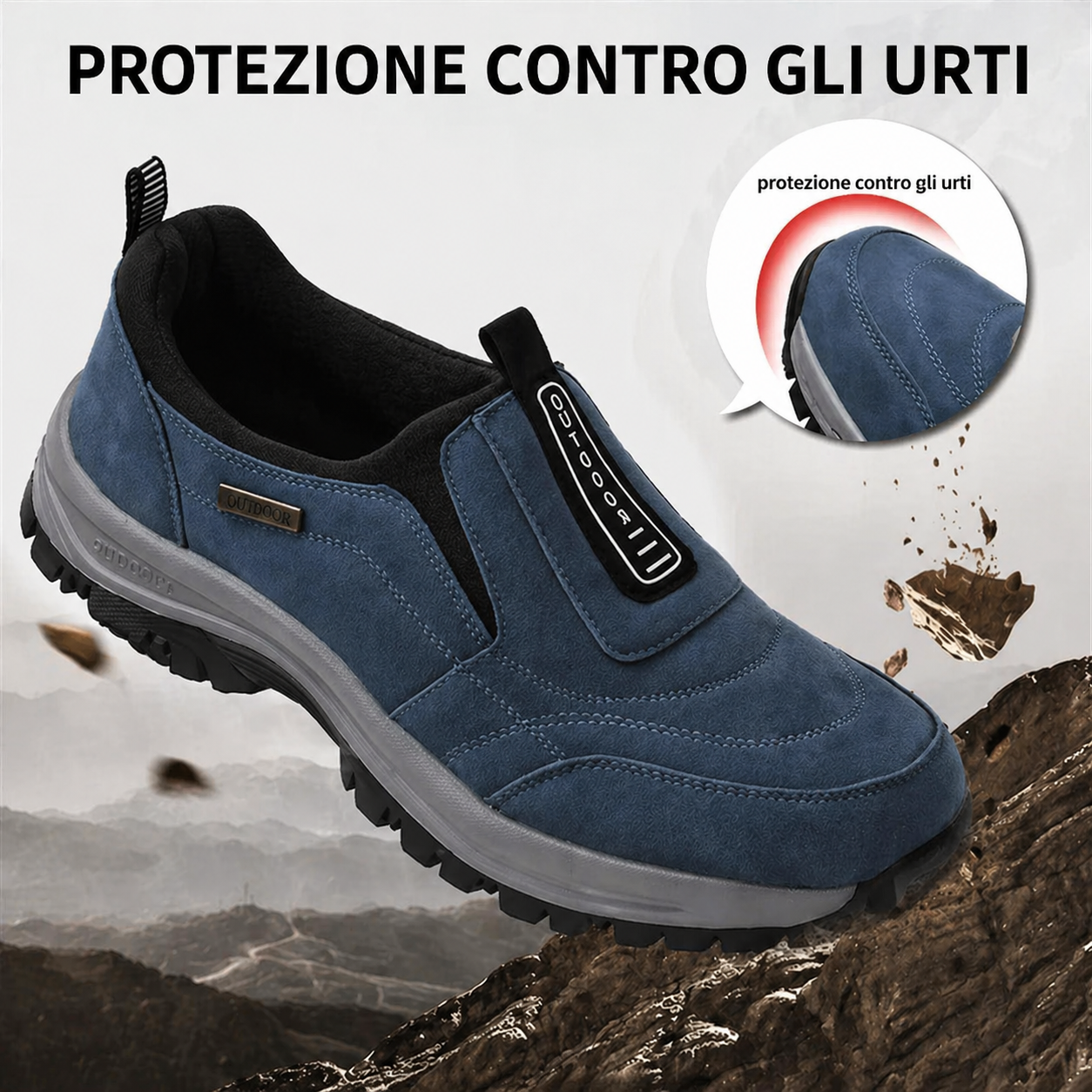 FOUNNE® 【🔥Oferta especial de hoy: 60% de descuento🎁】👞Zapatos ortopédicos de gamuza para hombre ✅ Alivian el dolor de pies ✅ Soporte para el arco: comodidad durante todo el día👟