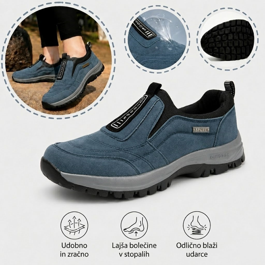 🎁50 % popusta danes – ne zamudite! 👞 Moški ortopedski semiš čevlji ✅ Lajša bolečine v stopalih ✅ Podpora za stopalni lok: Celodnevno udobje
