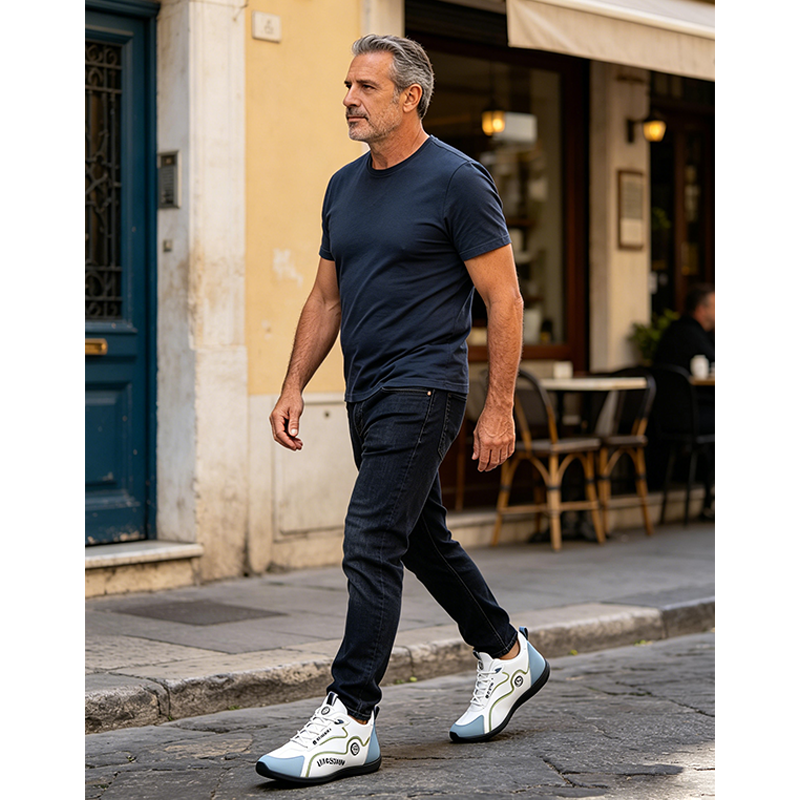 Founne® 【🔥¡Hoy a mitad de precio! ⏰】Comodidad para caminar todo el día | Diseño con soporte para el arco | Súper amortiguación | Alivia el dolor de pies | Impermeable y antideslizante | Corrige la marcha👟