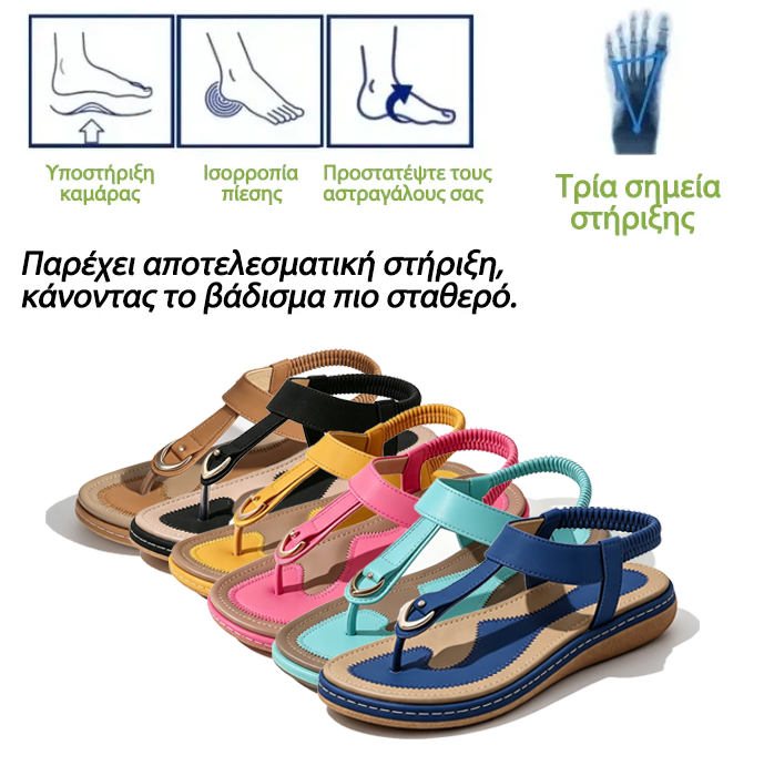 Mazomen® 【⏰Μισή τιμή σήμερα👟】Αυτά τα παπούτσια είναι ιδανικά για καλοκαιρινές εξόδους | Μαλακά και άνετα | Σχεδιασμός στήριξης καμάρας | Ανακουφίζει αποτελεσματικά από την κόπωση | Ανακουφίζει από τον πόνο | Βελτιωμένη αντίσταση ολίσθησης👞