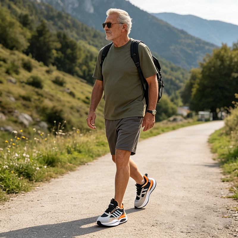 Founne® 【🔥¡Hoy a mitad de precio! ⏰】Comodidad para caminar todo el día | Diseño con soporte para el arco | Súper amortiguación | Alivia el dolor de pies | Impermeable y antideslizante | Corrige la marcha👟