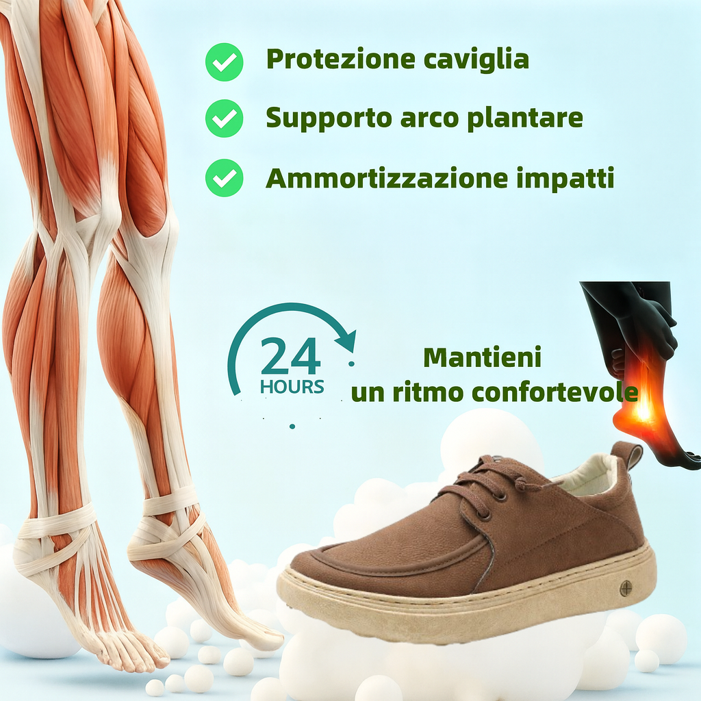 FOUNNE® 【🔥¡Hoy a mitad de precio!⏰】✅ Zapatos ortopédicos de alta calidad 🦶 Nuevo estilo 2026, impermeables y antideslizantes 🔴 Previenen problemas en los pies | Comodidad para caminar todo el día