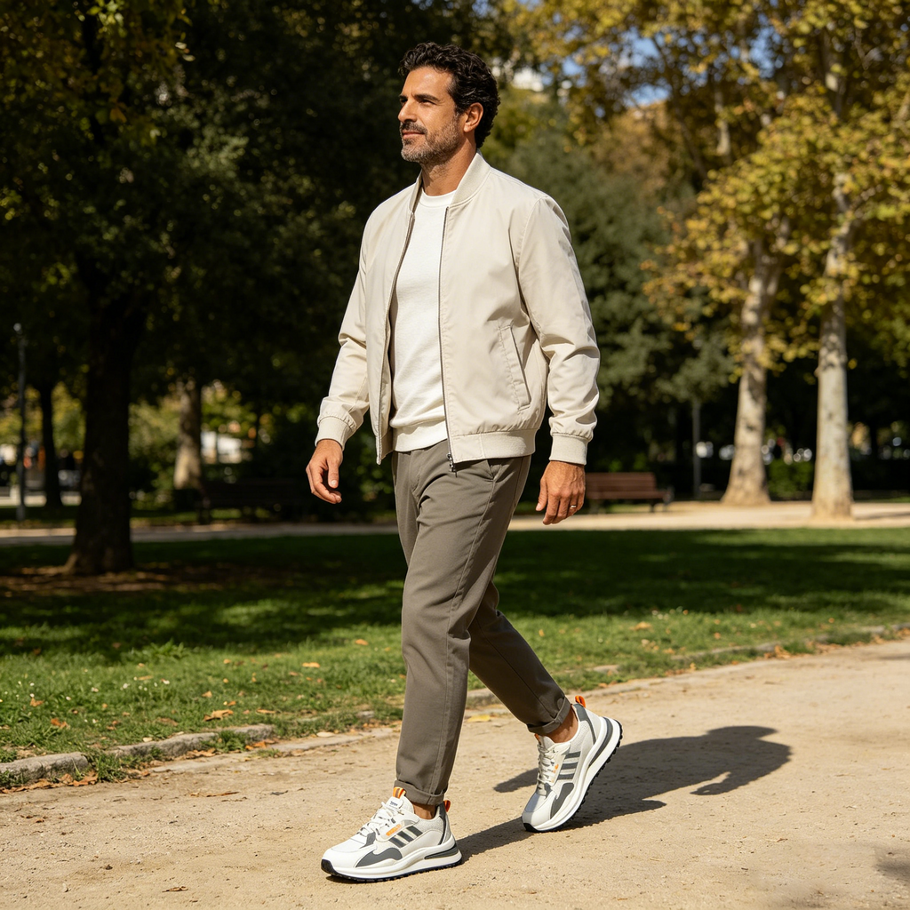 FOUNNE® 【🔥Oferta especial de hoy: 60% de descuento🎁】Zapatillas cómodas para caminar | Zapatillas ligeras y duraderas👟 | Camina sin fatiga durante todo el día | Soporte para el arco del pie | Alivia eficazmente los problemas de los pies✅