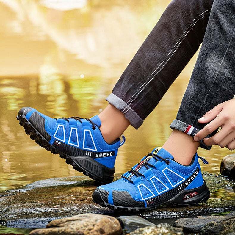 Founne® 【⏰¡Hoy a mitad de precio! ⚡】Zapatillas de moda para el Mundial: Zapatillas ergonómicas para correr tipo IV | Soporte para el arco del pie | Alivia el dolor de pies | Corre cómodamente con tu equipo favorito👟