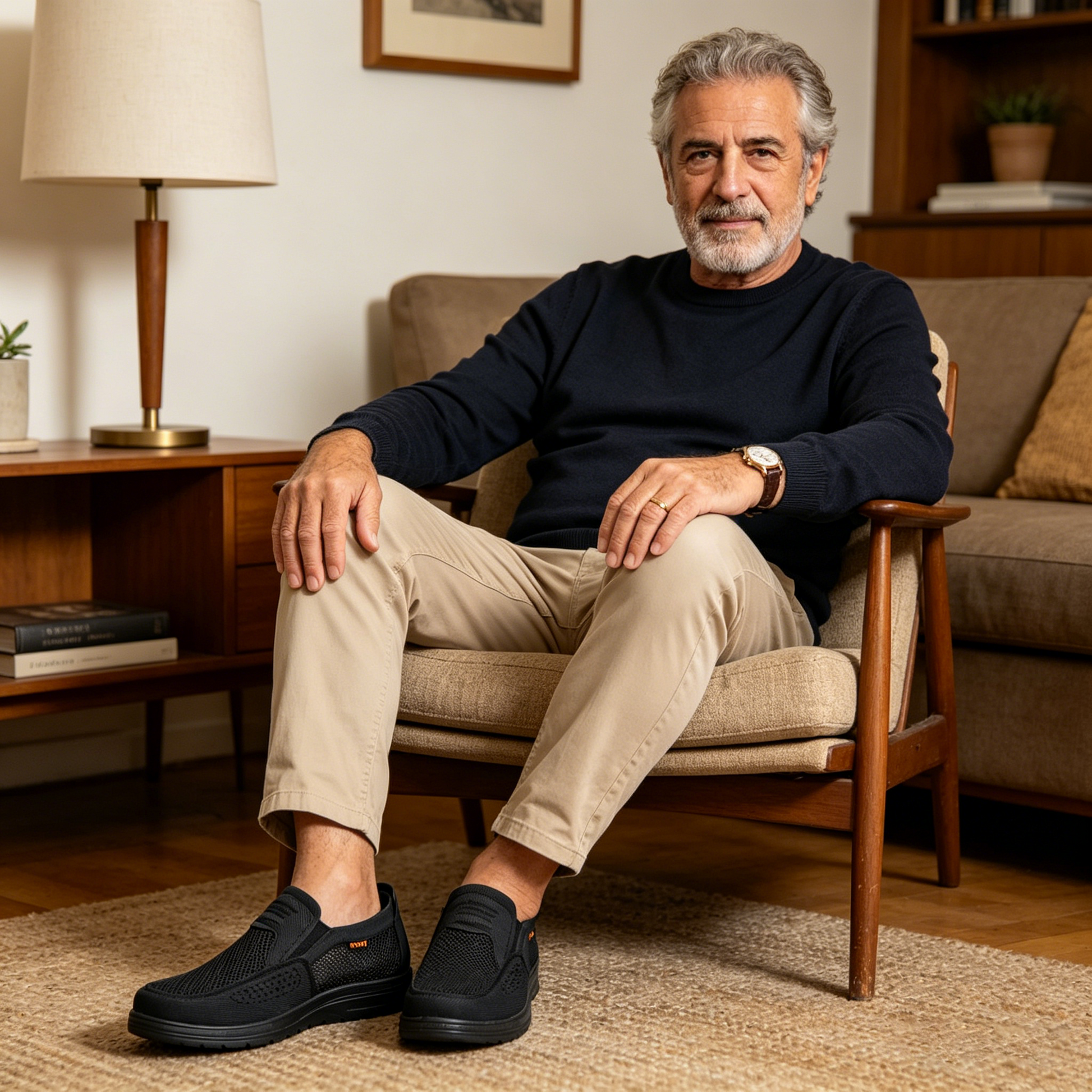 Founne® 【🔥Novedad | Mitad de precio por tiempo limitado⏰】 Zapatos de piel de becerro de alta calidad | Cuero genuino | Impermeables y antideslizantes | Alivian la fatiga del pie | Comodidad inmediata 👟