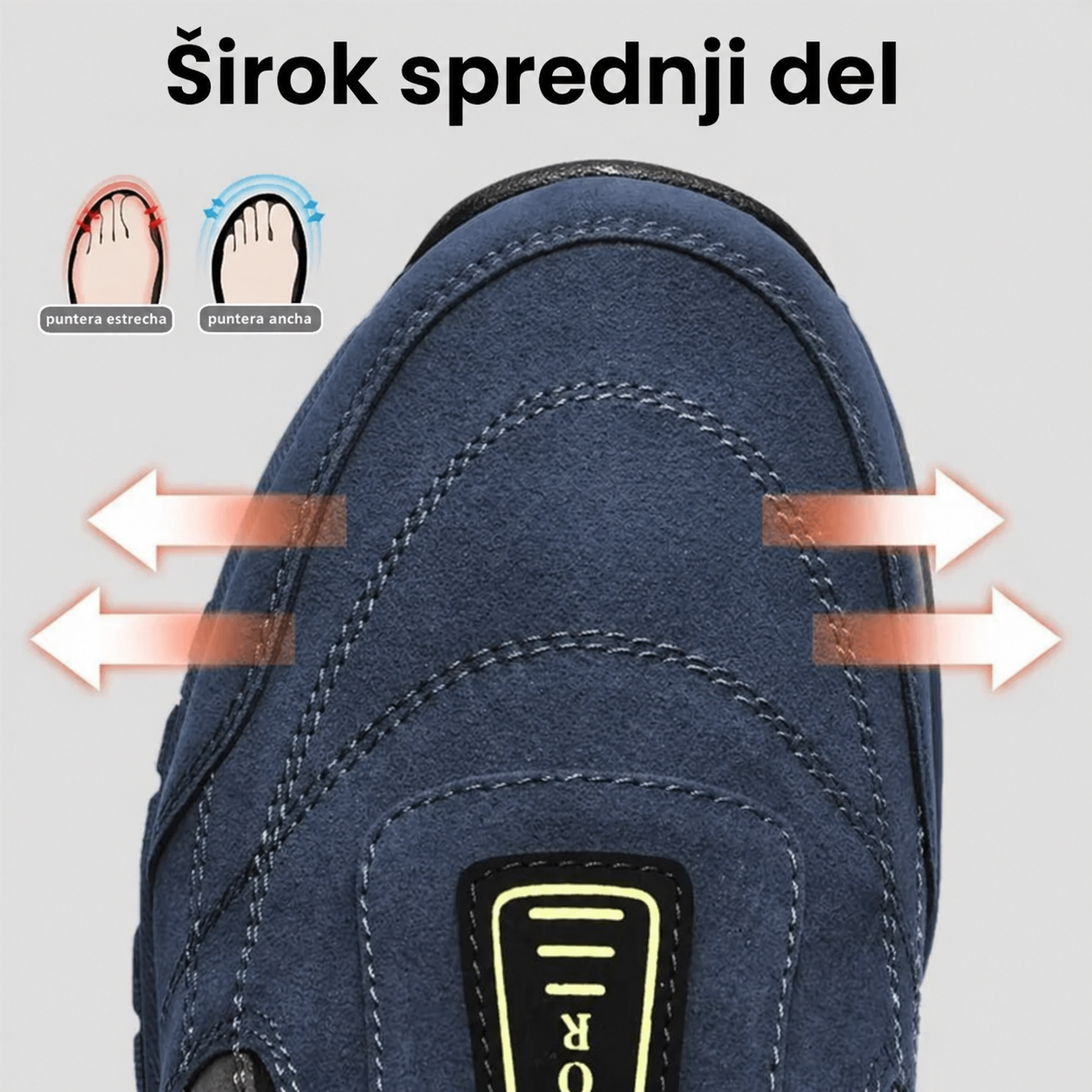 🎁50 % popusta danes – ne zamudite! 👞 Moški ortopedski semiš čevlji ✅ Lajša bolečine v stopalih ✅ Podpora za stopalni lok: Celodnevno udobje