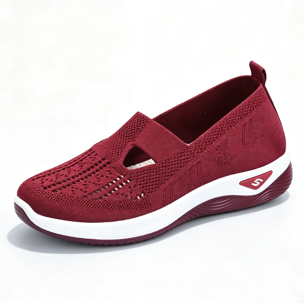 Zapatos ortopédicos FOUNNE® 🔥50% de descuento🎁：Zapatillas transpirables Flyknit para caminar, que brindan comodidad durante todo el día