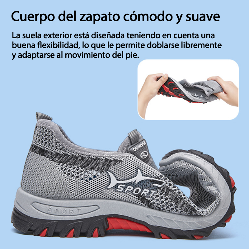 Founne® 【🔥¡Hoy a mitad de precio! ⏰】Comodidad para caminar todo el día | Diseño con soporte para el arco | Súper amortiguación | Alivia el dolor de pies | Antideslizante y seguro | Corrige la marcha👟