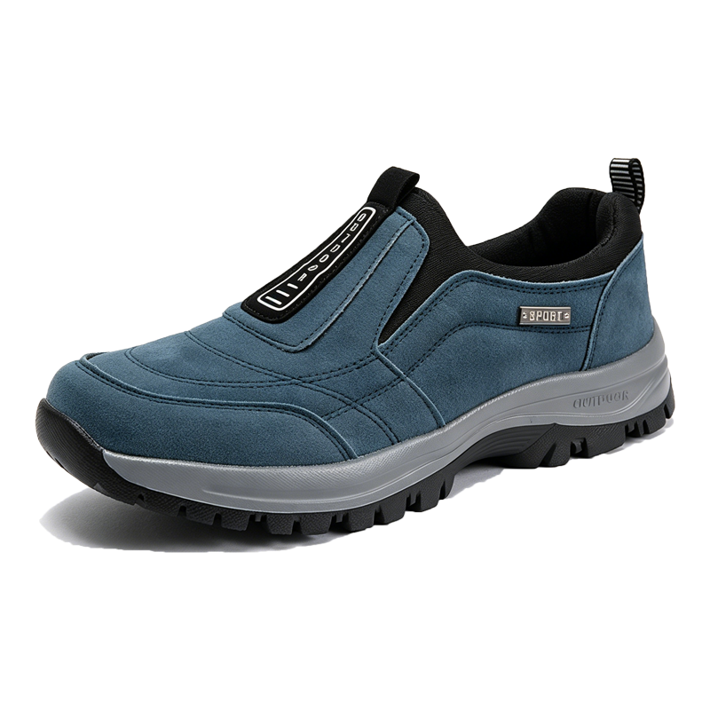 FOUNNE® 【🔥Oferta especial de hoy: 60% de descuento🎁】👞Zapatos ortopédicos de gamuza para hombre ✅ Alivian el dolor de pies ✅ Soporte para el arco: comodidad durante todo el día👟（副本）