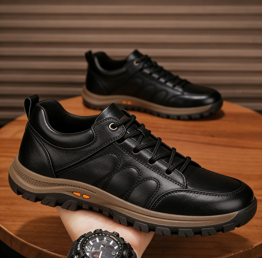 Founne® 【🔥Novedad | Mitad de precio por tiempo limitado⏰】 Zapatos de piel de becerro de alta calidad | Cuero genuino | Impermeables y antideslizantes | Alivian la fatiga del pie | Comodidad inmediata 👟