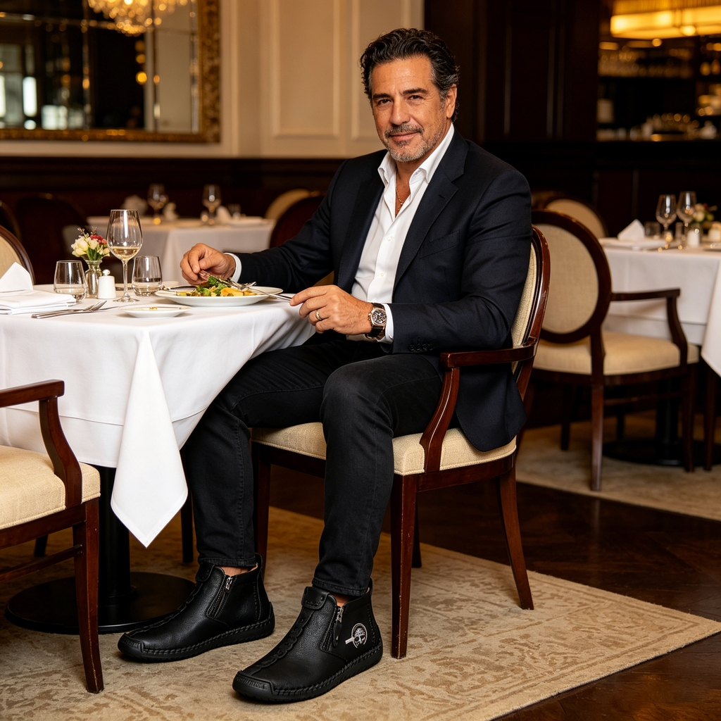Founne® 【🔥¡Hoy a mitad de precio! ⏰】Comodidad para caminar todo el día | Diseño con soporte para el arco | Súper amortiguación | Alivia el dolor de pies | Impermeable y antideslizante | Corrige la marcha👟