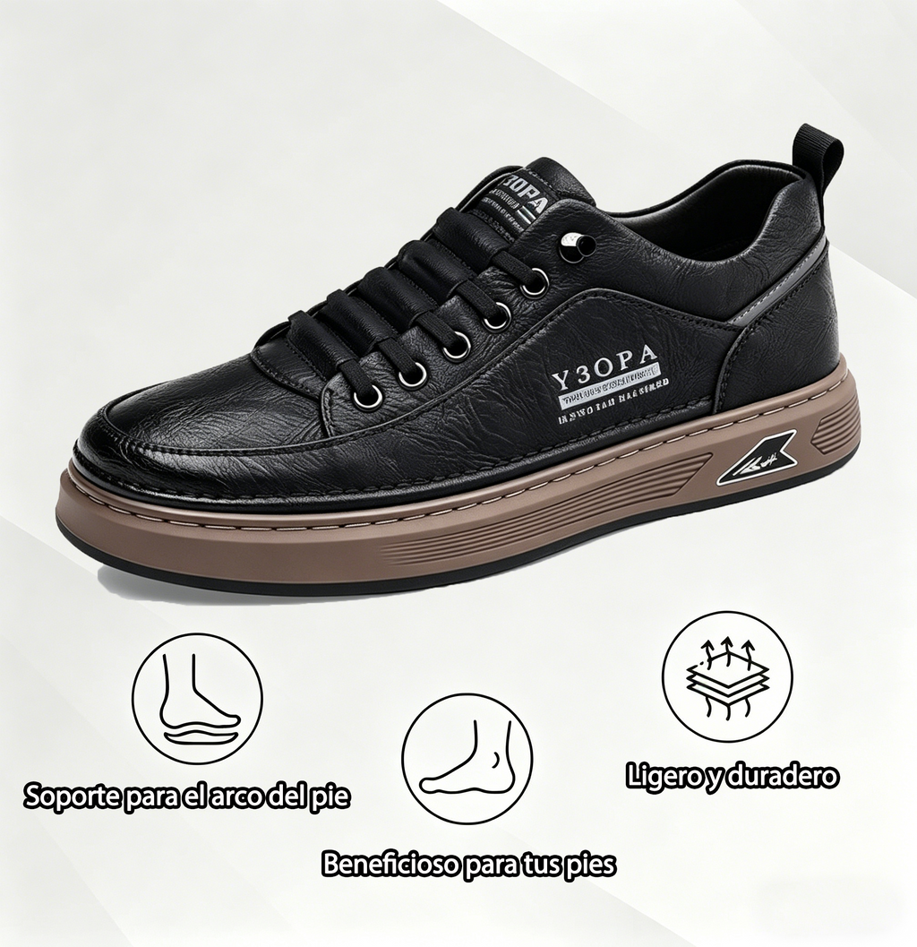 FOUNNE® 【🔥¡Hoy a mitad de precio! ⏰】Comodidad para caminar todo el día | Diseño con soporte para el arco | Súper amortiguación | Alivia el dolor de pies | Impermeable y antideslizante | Corrige la marcha👟