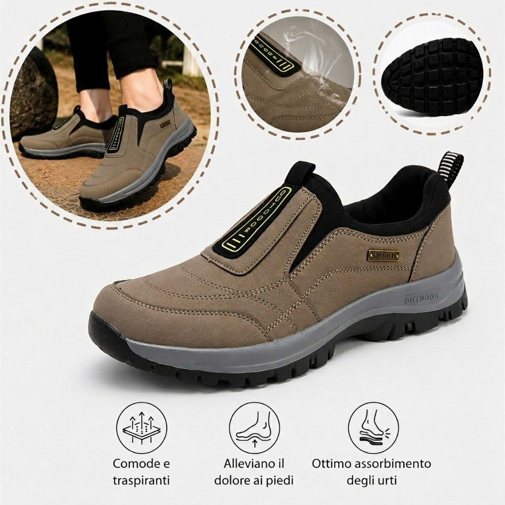 🎁50 % popusta danes – ne zamudite! 👞 Moški ortopedski semiš čevlji ✅ Lajša bolečine v stopalih ✅ Podpora za stopalni lok: Celodnevno udobje