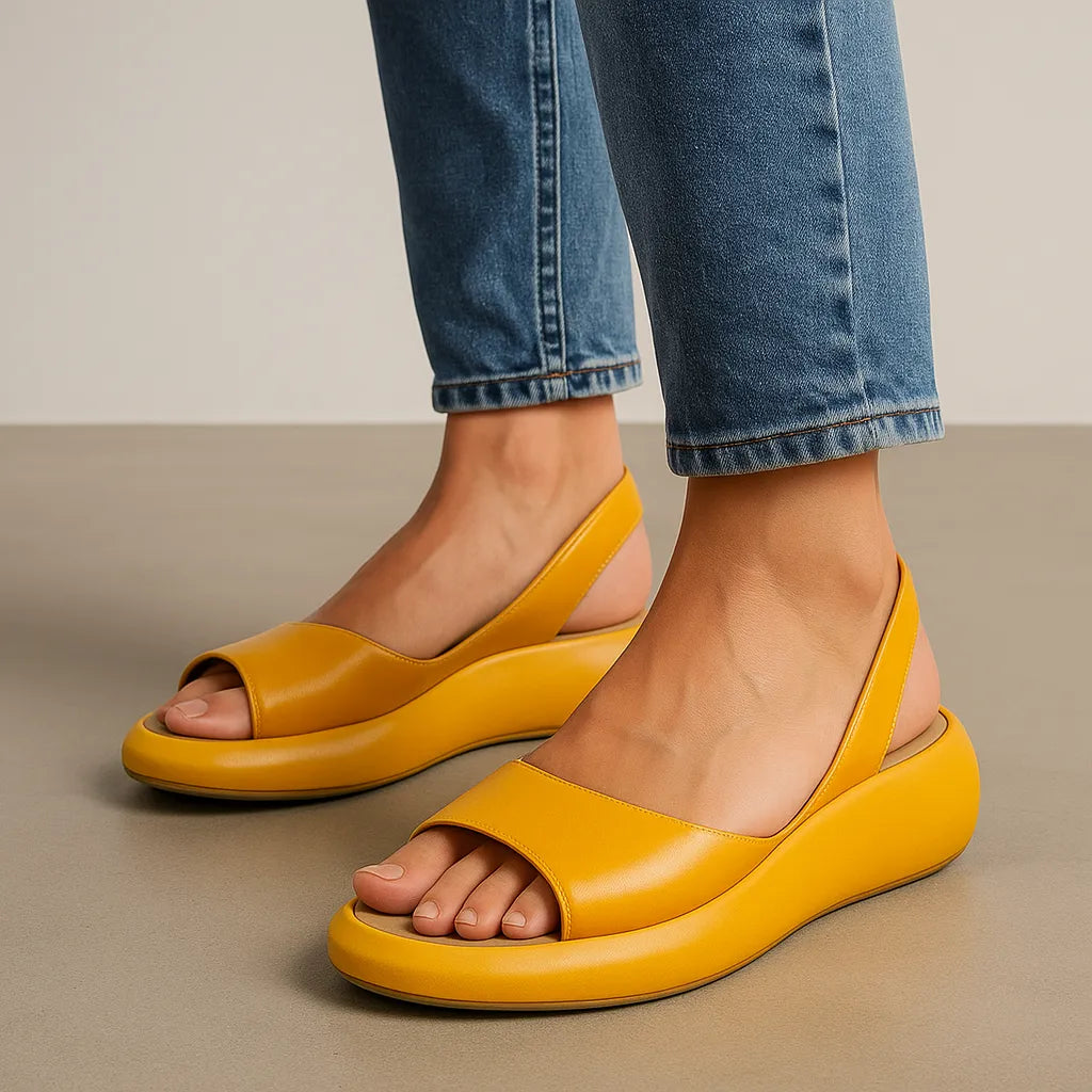 Zapatos ortopédicos FOUNNE® [🔥50% de descuento hoy🎁] Las sandalias más populares de Europa👡 | Aptas para uso en interiores y exteriores | Correa antideslizante en el talón | Suaves y cómodas✅
