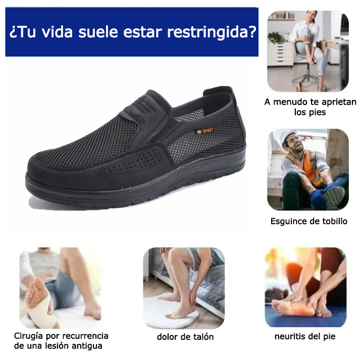 Founne® 【🔥Novedad | Mitad de precio por tiempo limitado⏰】 Zapatos de piel de becerro de alta calidad | Cuero genuino | Impermeables y antideslizantes | Alivian la fatiga del pie | Comodidad inmediata 👟