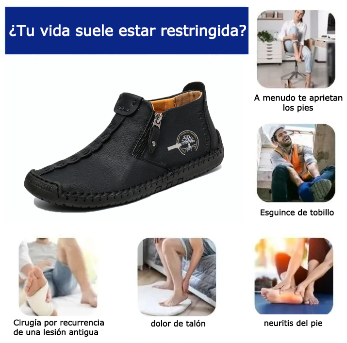 Founne® 【🔥¡Hoy a mitad de precio! ⏰】Comodidad para caminar todo el día | Diseño con soporte para el arco | Súper amortiguación | Alivia el dolor de pies | Impermeable y antideslizante | Corrige la marcha👟