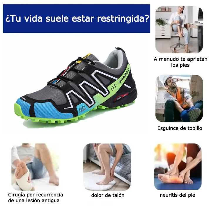 FOUNNE® 【🔥¡Hoy a mitad de precio!⏰】Comodidad para caminar todo el día | Diseño con soporte para el arco | Súper amortiguación | Alivia el dolor de pies | Impermeable y antideslizante | Corrige la marcha👟