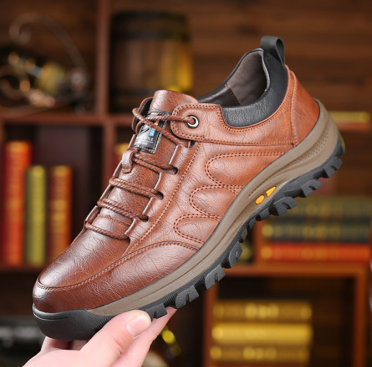 Founne® 【🔥Novedad | Mitad de precio por tiempo limitado⏰】 Zapatos de piel de becerro de alta calidad | Cuero genuino | Impermeables y antideslizantes | Alivian la fatiga del pie | Comodidad inmediata 👟