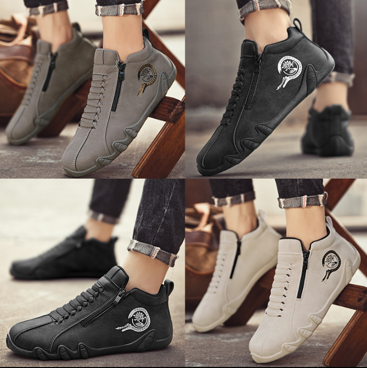 Founne® 【⏰50% de descuento hoy🔥】Antideslizante e Impermeable | Zapatos de Gamuza | Soporte para el Arco del Pie | Corrige la Postura del Pie
