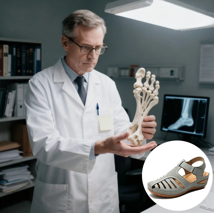 Zapatos ortopédicos FOUNNE® [🔥Oferta por tiempo limitado🎁] Sandalias de verano | Diseño ergonómico | Construcción calada | Cómodas y transpirables | Alivio del dolor ✅