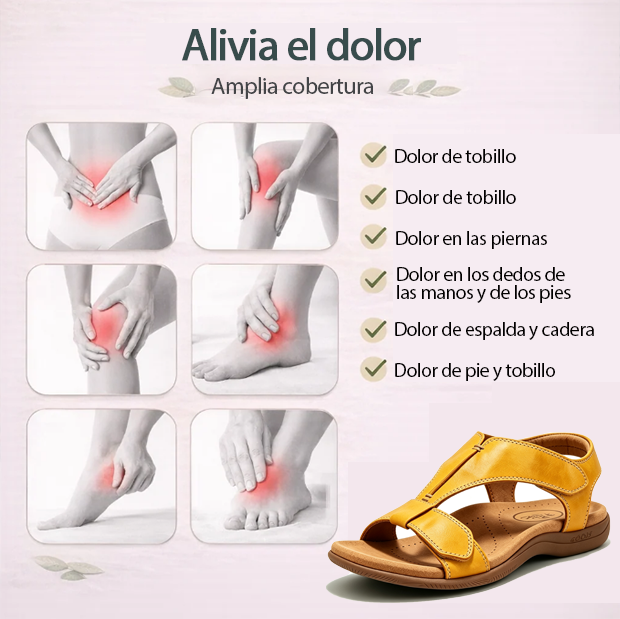🎉 ¡Último día! ¡50% de descuento! ✅ Sandalias ortopédicas diseñadas específicamente para personas con problemas en los pies. Frescas, transpirables y cómodas, con soporte para el arco plantar, alivian eficazmente el dolor articular y de pies.