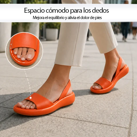 Zapatos ortopédicos FOUNNE® [🔥50% de descuento hoy🎁] Las sandalias más populares de Europa👡 | Aptas para uso en interiores y exteriores | Correa antideslizante en el talón | Suaves y cómodas✅