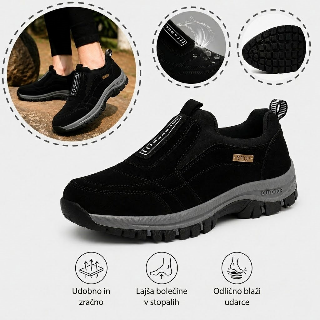 🎁50 % popusta danes – ne zamudite! 👞 Moški ortopedski semiš čevlji ✅ Lajša bolečine v stopalih ✅ Podpora za stopalni lok: Celodnevno udobje