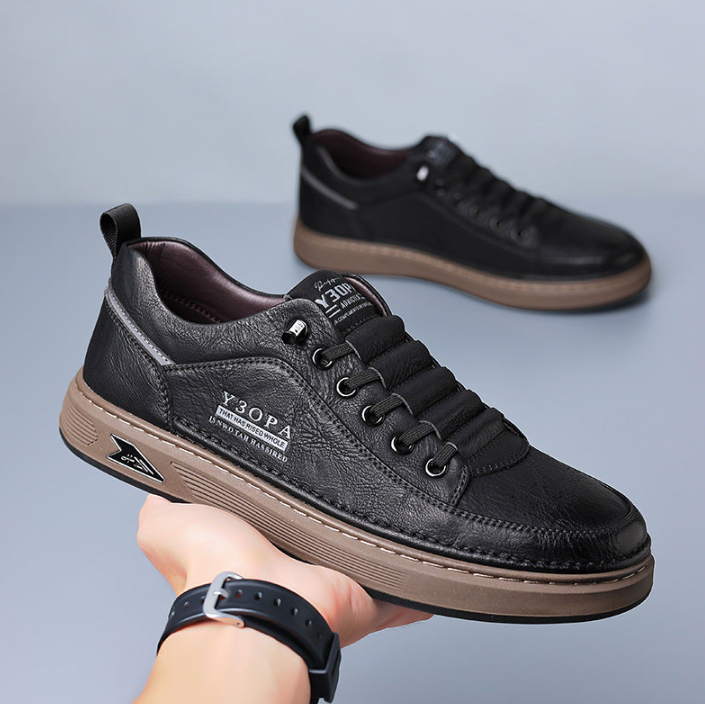 Founne® 【⏰¡Hoy a mitad de precio! ⚡】Zapatos de piel española hechos a mano | Elegantes y refinados | Cómodos y transpirables | Alivian el dolor de pies | Acompañan al hombre en cada paso