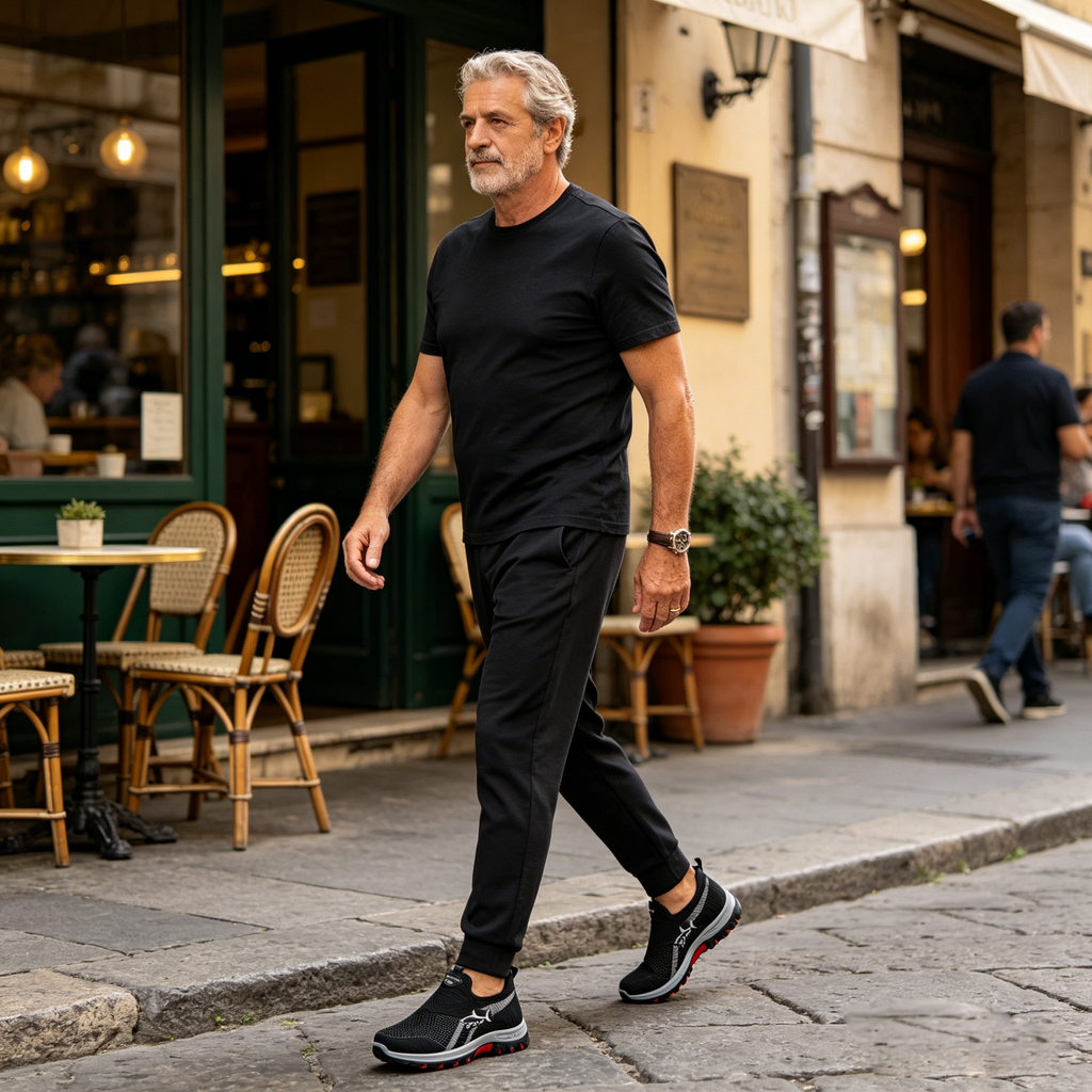 Founne® 【🔥¡Hoy a mitad de precio! ⏰】Comodidad para caminar todo el día | Diseño con soporte para el arco | Súper amortiguación | Alivia el dolor de pies | Antideslizante y seguro | Corrige la marcha👟
