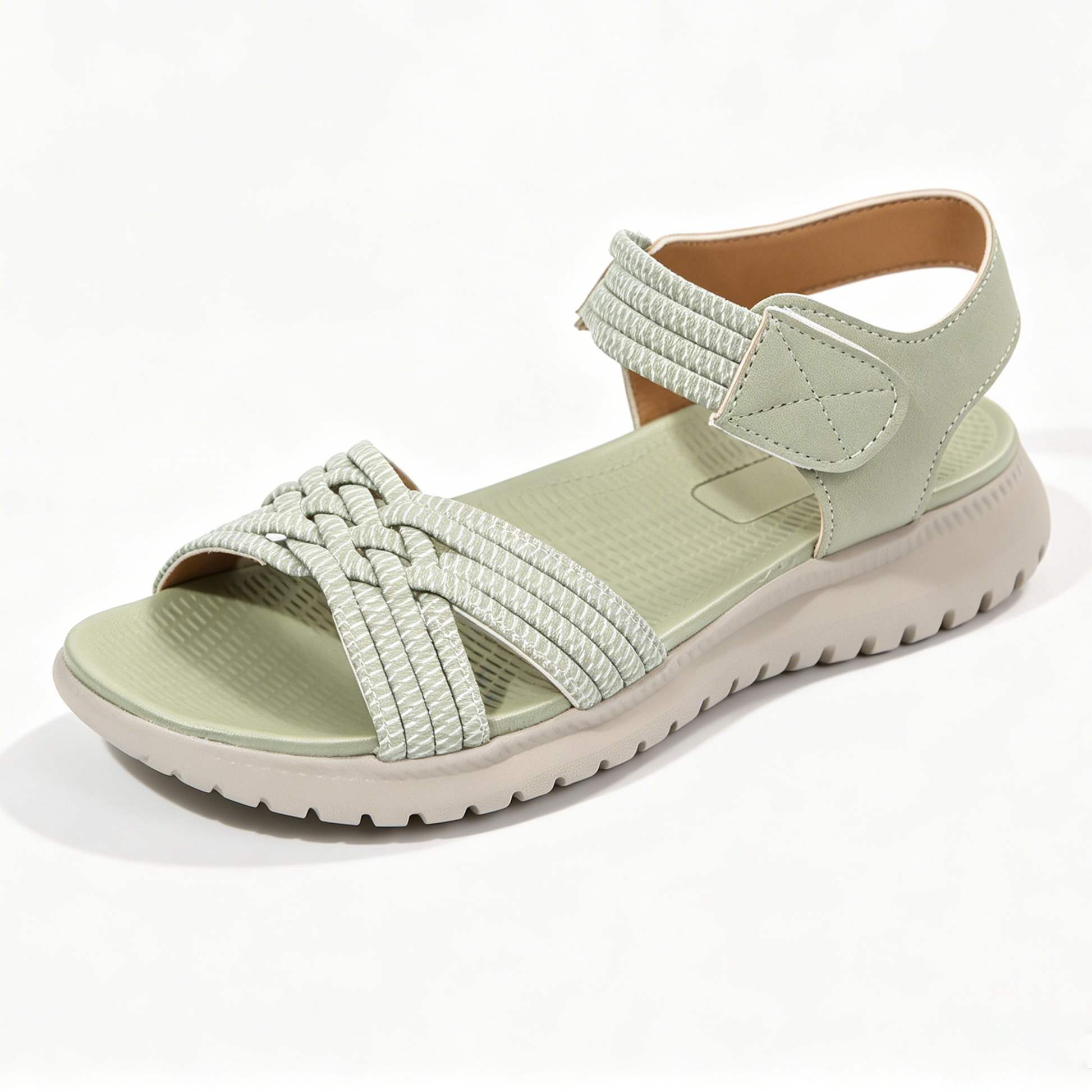 ⏰ ¡Último día! ¡50 % de descuento! ¡No te lo pierdas! ✅️ Sandalias cómodas con soporte para el arco del pie: alivian el dolor de pies y cuentan con un diseño ergonómico.（副本）