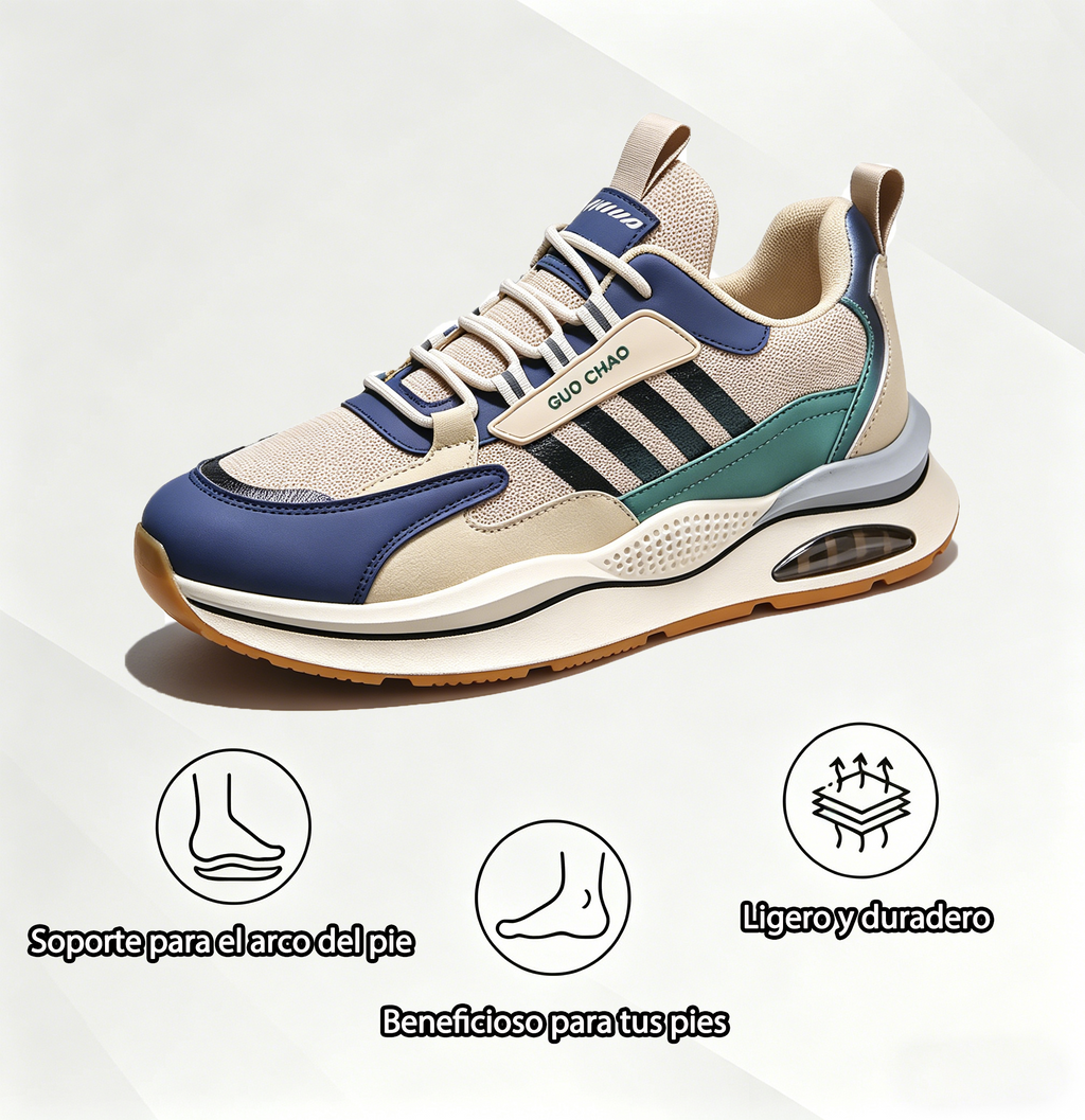 FOUNNE® 【🔥Oferta especial de hoy: 60% de descuento🎁】Zapatillas cómodas para caminar | Zapatillas ligeras y duraderas👟 | Camina sin fatiga durante todo el día | Soporte para el arco del pie | Alivia eficazmente los problemas de los pies✅