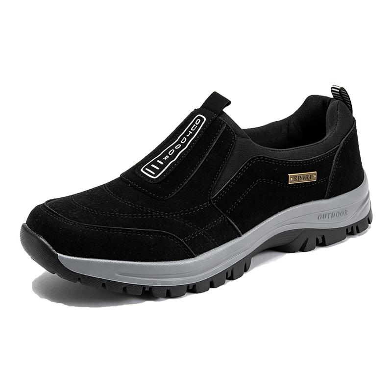 FOUNNE® 【🔥Oferta especial de hoy: 60% de descuento🎁】👞Zapatos ortopédicos de gamuza para hombre ✅ Alivian el dolor de pies ✅ Soporte para el arco: comodidad durante todo el día👟（副本）