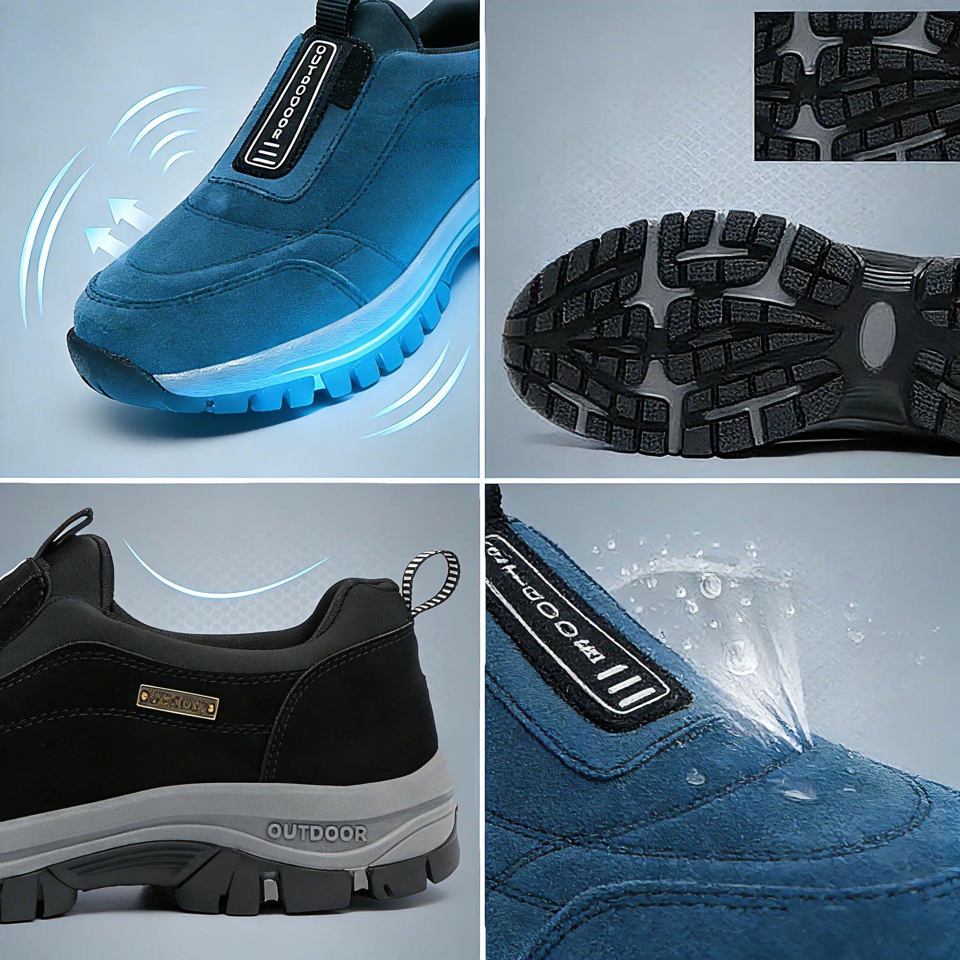 Zapatos ortopédicos FOUNNE® [🔥Oferta a mitad de precio🎁] Zapatos cómodos para caminar👟 Soporte para el arco | Alivia eficazmente el dolor de pies, el dolor de arco y la fatiga de las piernas✅