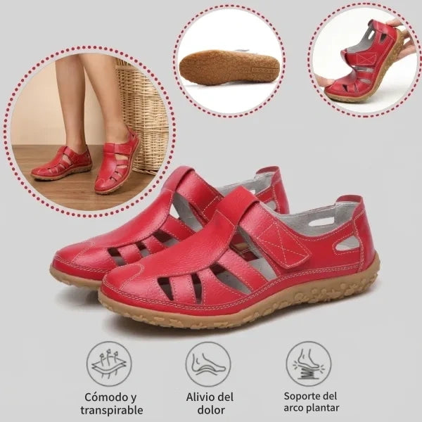 ⏰ ¡Último día! ¡50 % de descuento! ¡No te lo pierdas! ✅️ Sandalias cómodas con soporte para el arco del pie: alivian el dolor de pies y cuentan con un diseño ergonómico.