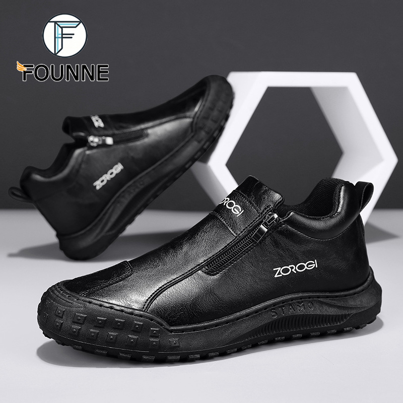 Founne® 【🔥Novedad | ¡Tiempo limitado a mitad de precio!⏰】Zapatos de piel española de primera calidad | Suaves y cómodos | Alivian el dolor de pies | Cómodos para caminar todo el día👞