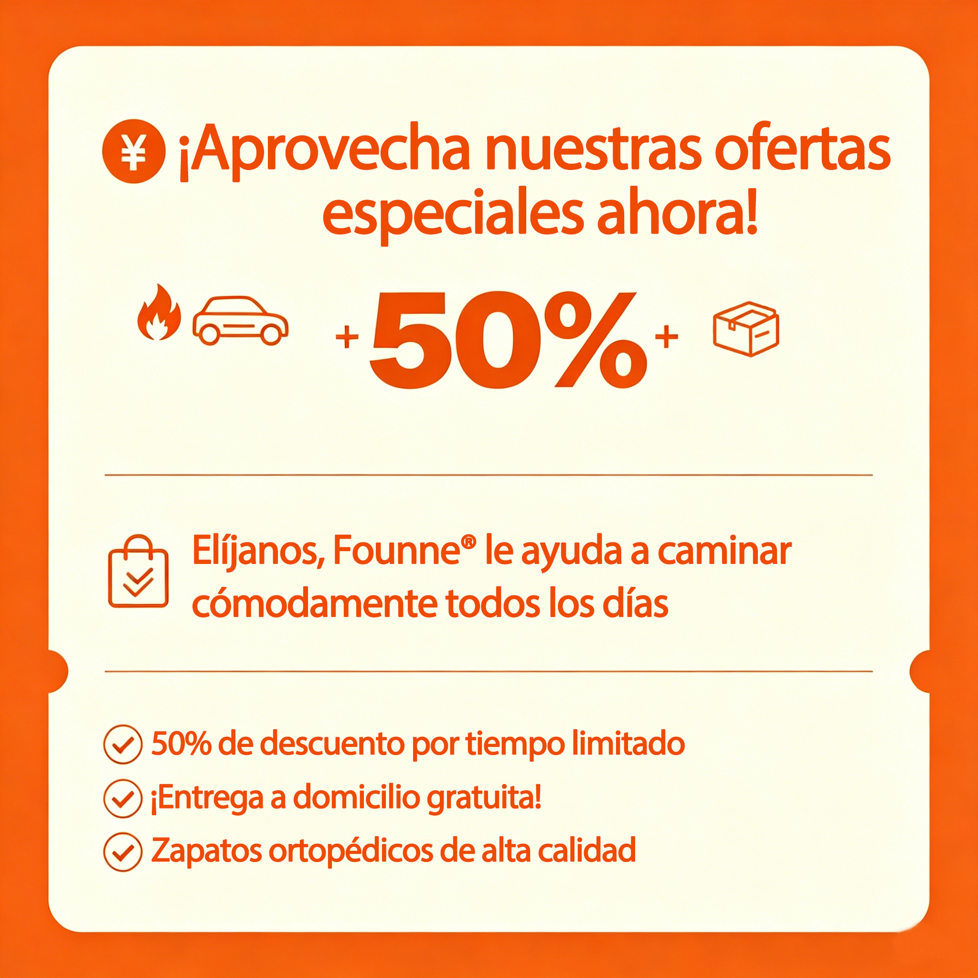 Zapatos ortopédicos Founne® [🎁¡Hoy a mitad de precio🔥]Zapatillas deportivas cómodas 👟 Transpirables y frescas | Diseño con soporte para el arco | Alivian eficazmente el dolor de pies✅