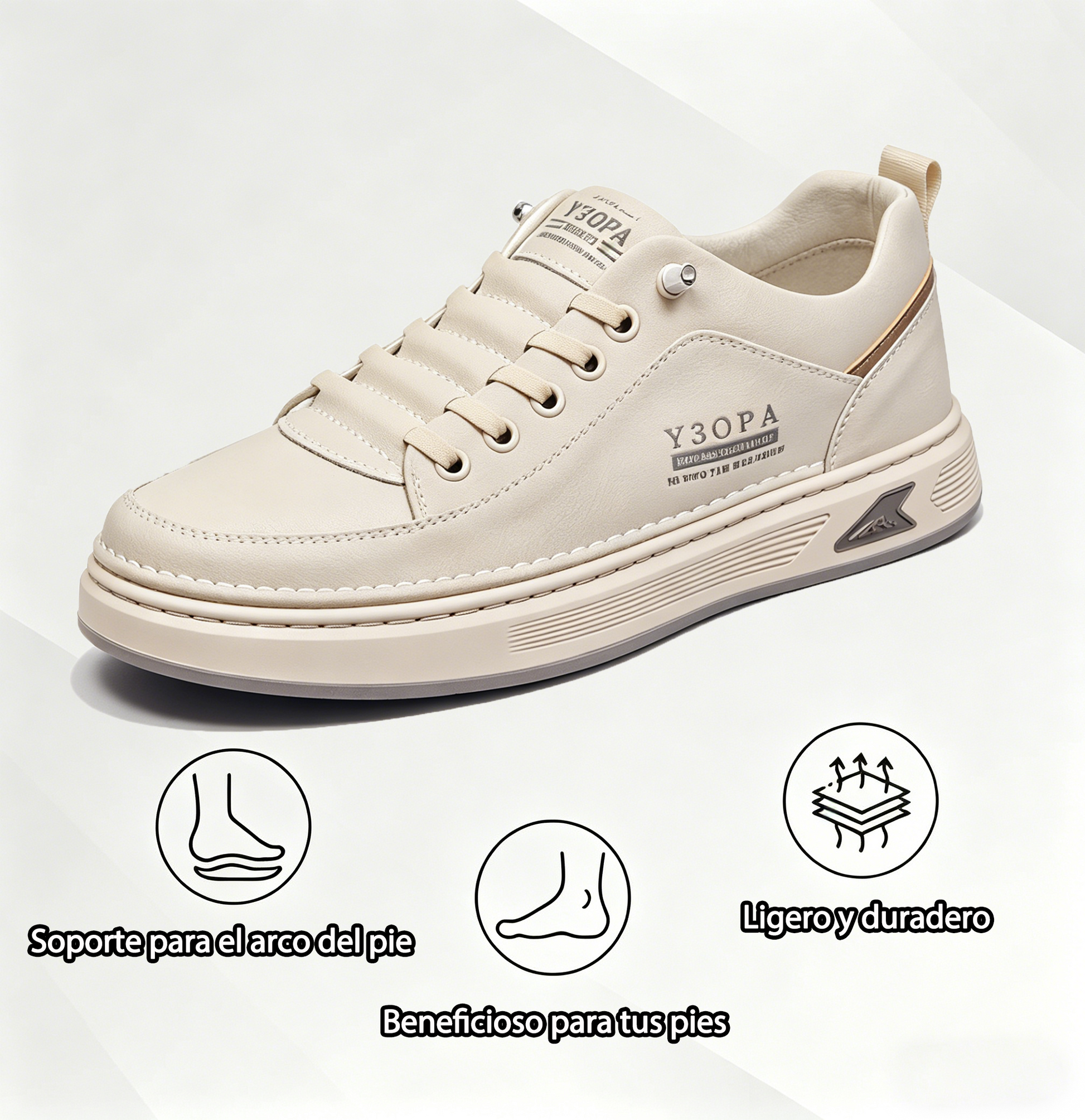 FOUNNE® 【🔥¡Hoy a mitad de precio! ⏰】Comodidad para caminar todo el día | Diseño con soporte para el arco | Súper amortiguación | Alivia el dolor de pies | Impermeable y antideslizante | Corrige la marcha👟