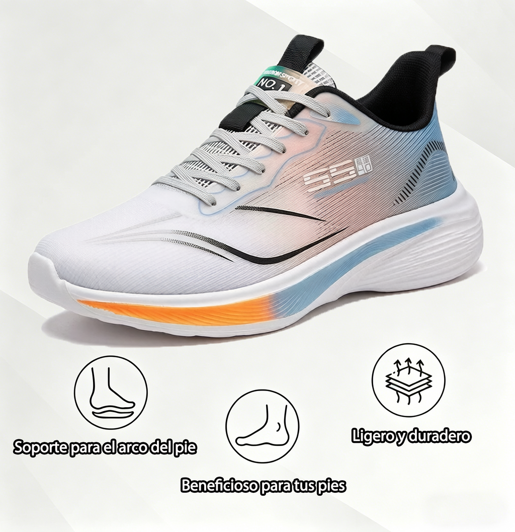 FOUNNE® 【🔥Oferta especial de hoy: 60% de descuento🎁】Zapatillas cómodas para caminar | Zapatillas ligeras y duraderas👟 | Camina sin fatiga durante todo el día | Soporte para el arco del pie | Alivia eficazmente los problemas de los pies✅