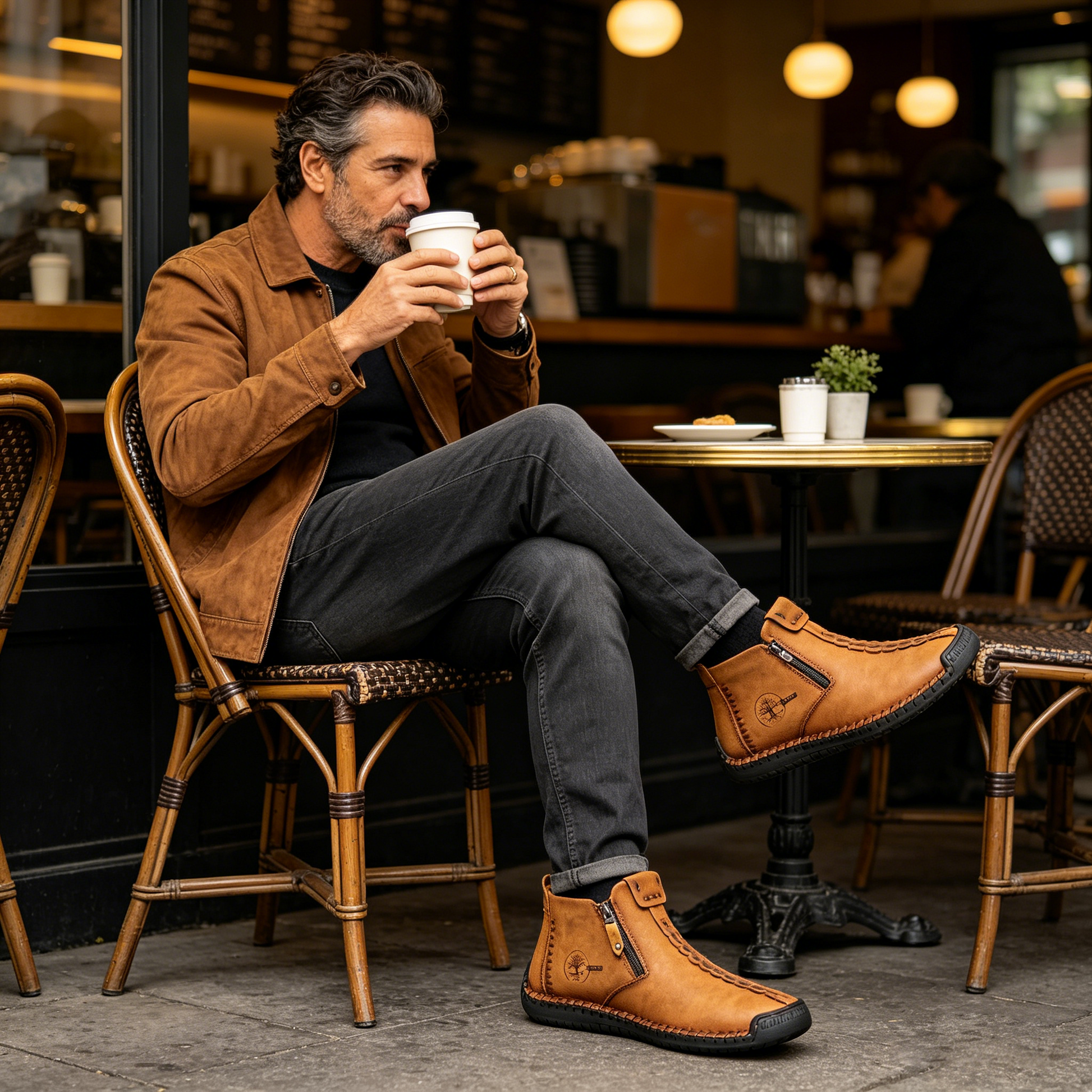 Founne® 【🔥¡Hoy a mitad de precio! ⏰】Comodidad para caminar todo el día | Diseño con soporte para el arco | Súper amortiguación | Alivia el dolor de pies | Impermeable y antideslizante | Corrige la marcha👟