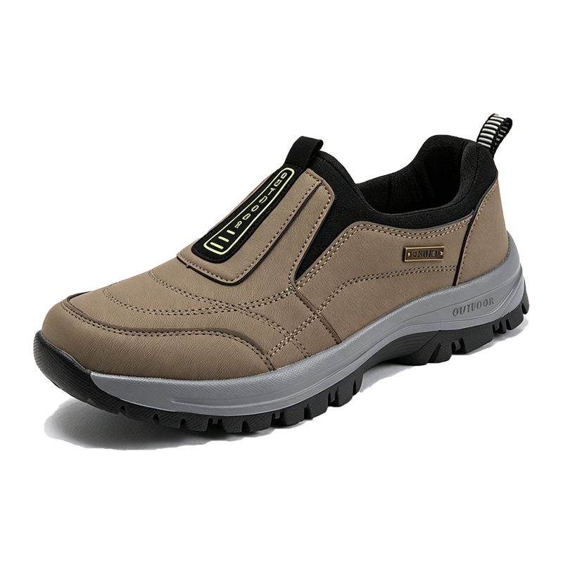 FOUNNE® 【🔥Oferta especial de hoy: 60% de descuento🎁】👞Zapatos ortopédicos de gamuza para hombre ✅ Alivian el dolor de pies ✅ Soporte para el arco: comodidad durante todo el día👟（副本）