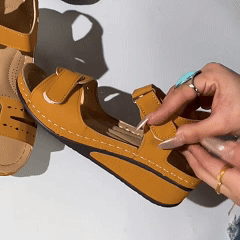 Sandalias ortopédicas FOUNNE® 【🔥50% de descuento hoy🎁】 Sandalias de verano👡✅ Diseño con velcro✅ Alivia el dolor de pies✅ Soporte para el arco: Comodidad todo el día👟（副本）