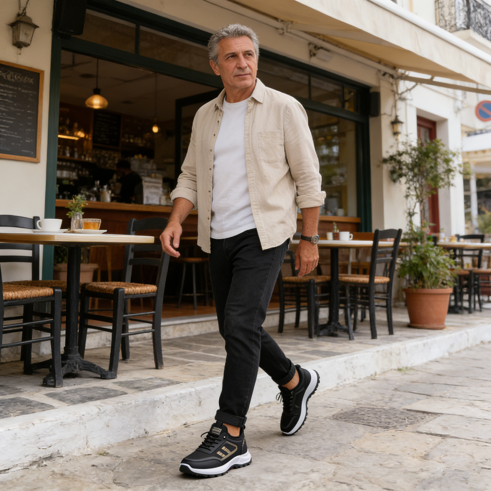 Founne® 【🔥¡Oferta por tiempo limitado, hoy a mitad de precio! ⏰】Estas zapatillas son perfectas para entrenamientos de todo el día | Súper amortiguación | Cómodas y sin dolor | Impermeables y antideslizantes | Corrigen la pisada👟