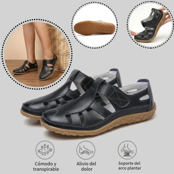 ⏰ ¡Último día! ¡50 % de descuento! ¡No te lo pierdas! ✅️ Sandalias cómodas con soporte para el arco del pie: alivian el dolor de pies y cuentan con un diseño ergonómico.