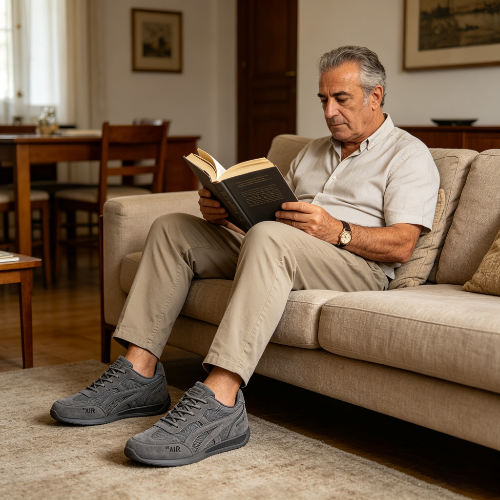 Founne® 【🔥¡Hoy a mitad de precio! ⏰】Comodidad para caminar todo el día | Diseño con soporte para el arco | Súper amortiguación | Alivia el dolor de pies | Impermeable y antideslizante | Corrige la marcha👟