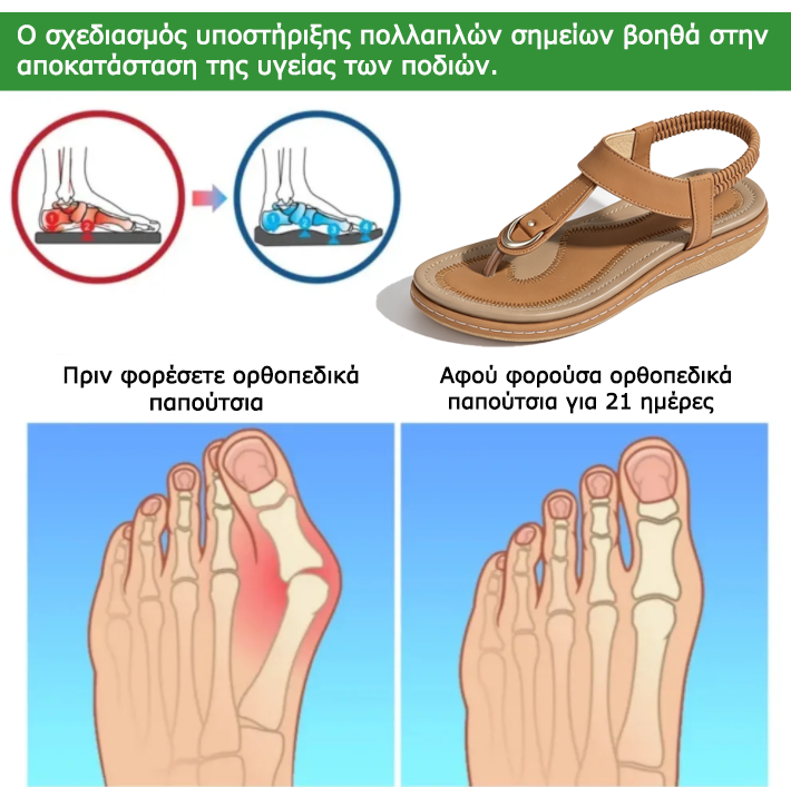Mazomen® 【⏰Μισή τιμή σήμερα👟】Αυτά τα παπούτσια είναι ιδανικά για καλοκαιρινές εξόδους | Μαλακά και άνετα | Σχεδιασμός στήριξης καμάρας | Ανακουφίζει αποτελεσματικά από την κόπωση | Ανακουφίζει από τον πόνο | Βελτιωμένη αντίσταση ολίσθησης👞