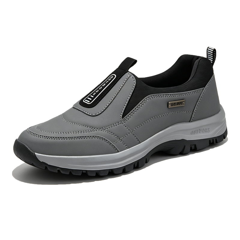 FOUNNE® 【🔥Oferta especial de hoy: 60% de descuento🎁】👞Zapatos ortopédicos de gamuza para hombre ✅ Alivian el dolor de pies ✅ Soporte para el arco: comodidad durante todo el día👟（副本）