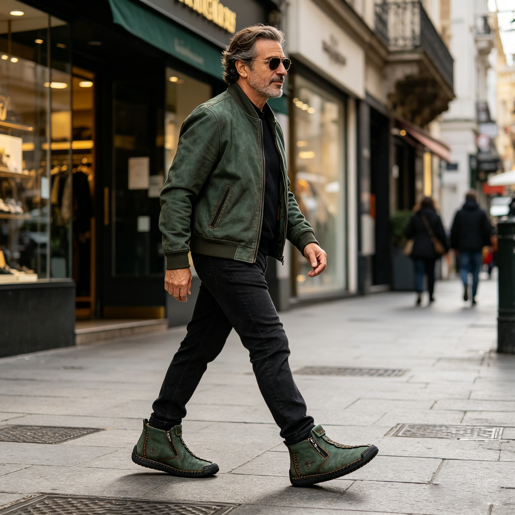 Founne® 【🔥¡Hoy a mitad de precio! ⏰】Comodidad para caminar todo el día | Diseño con soporte para el arco | Súper amortiguación | Alivia el dolor de pies | Impermeable y antideslizante | Corrige la marcha👟